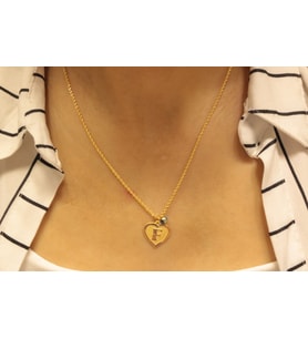 Altın F Harfli Halat Zincir