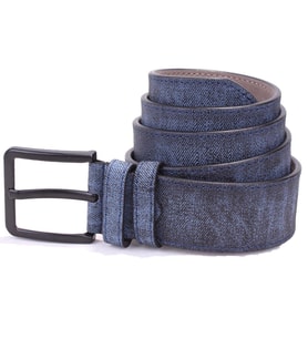 Dagoster DMK26-458 Lacivert 4.5 cm Suni Deri Erkek Kemer