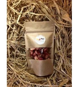 DOĞAL ŞEKER İLAVESİZ KURUTULMUŞ ÇİLEK 50 GR