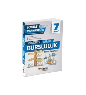 7. Sınıf İOKBS Varyasyon Tüm Dersler Bursluluk Soru Bankası Gizli Yayınları