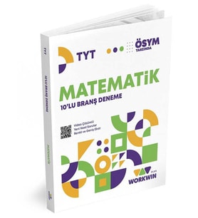 TYT MATEMATİK 10'LU Branş Denemeleri  Video Çözümlü  ÖSYM Tarzında (Çok Renkli)