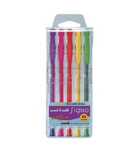 Uni-ball Signo Fine 0.7 Jel Kalem 5'li Set 