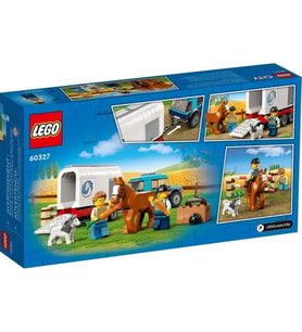 LEGO 60327 CİTY AT NAKLİYE RÖMORKU ARACI 196 PARÇA 5+