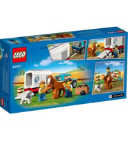 LEGO 60327 CİTY AT NAKLİYE RÖMORKU ARACI 196 PARÇA 5+