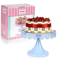 Metal Cupcake Standı Mavi Kek Standı