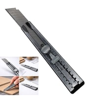 Sunup SN-27094 Metal 18 Mm Uçlu 15 Cm Falçata - Maket Bıçağı