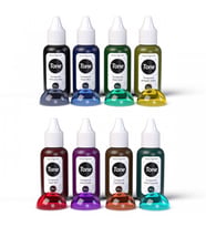 Resinin Tone Transparent Epoksi Renk Pigmenti Transparan Renkler 8x20 ml