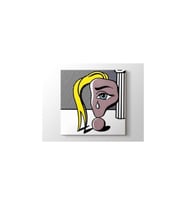 Roy Lichtenstein - Girl With Tear Tablo - 106297 - 60x60 Cm