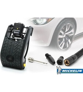 Michelin MC12209 Dijital Basınç Göstergeli Çift Pistonlu Ayak Pompası