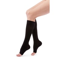 Northcity Duomed Dizaltı Varis Çorabı - CCL2 - Burnu Açık - Siyah - XL