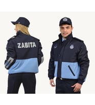 Zabıta Montgomer Reflektörlü ( Kolları Çıkabilen ) Lacivert& Mavi Renk (Lacivert-Mavi)