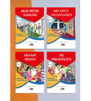 Çıpa Almanca Lektüren Aus Dem Alltag-1 A1.1 4'lü Hikaye Seti Gündelik Hikayeler Set-1