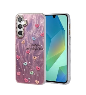 Samsung Galaxy S24 Fe Kılıf Blade Aynalı Desenli Kapak - Desen 8