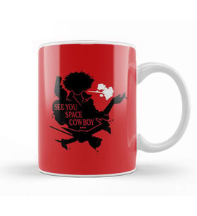 See You Space Cowboy Bebop Kupa Bardak Porselen