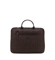 Bilik Deri Monogram Kahve Unisex Laptop & Evrak Çantası RH09 BUSİNESS-MN