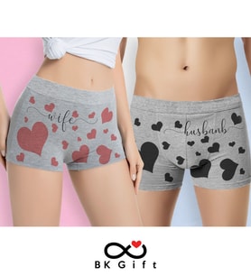 BK Gift Çiftlere Özel 2’li Boxer Seti, Sevgililer Günü Hediyesi, Yıl Dönümü Hediyesi, Doğum Günü Hediyesi-4
