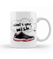 What's Your Wish Air jordan 11 low Funny Athletic Sports Fan Mens  s Kids Kupa Bardak Porselen