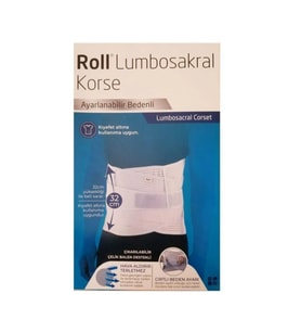 Lumbosakral Korse, 32 cm, Rahat ve Destekleyici Tasarım
