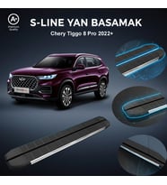 Chery Tiggo 8 Pro S-Line Premium Krom Yan Basamak   2022 Sonrası