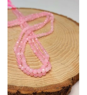 Pembe Kuvars Taşı Dizi 3mm (41245)