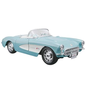 Maisto 1/24 1957 Model Chevrolet Corvette Turkuaz
