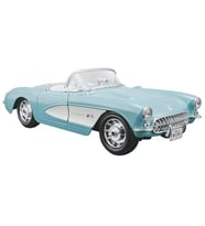 Maisto 1/24 1957 Model Chevrolet Corvette Turkuaz