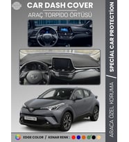 TOYOTA C-HR (2016-2022) Torpido Örtüsü Ön Göğüs Koruma Araca Özel Çatlamayı Önler Kaymaz