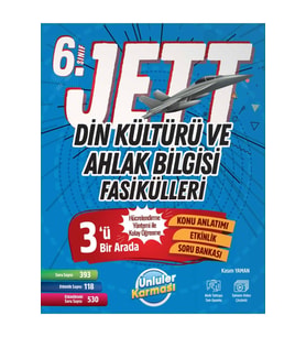 Ünlüler Karması 6 Sınıf Jett Din Kültürü ve Ahlak Bilgisi Fasikülleri