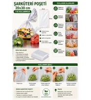 Şarküteri Poşeti 20*30 1 Kg