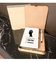 Felsefe Öğretmenine Hediye Ahşap Kutulu Defter Kalem Set