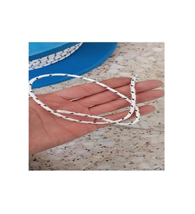 3 mm 5 metre İskota Halat Salıncak Paraşüt İpi Urgan Bayrak ipi file bağlama ipi kopmaz ip halat  (Çok Renkli)