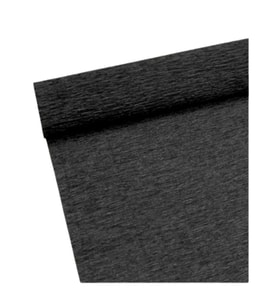 Çiçekçi Krep Kağıdı Çiçek Paketleme 180Gr 2,5m Siyah
