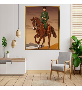 ÇERÇEVELİ ATATÜRK TABLO S566