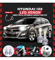 Hyundai İ30 2007-2016 Uzun Far Uyumlu Şimşek Etkili Led Xenon Performance Series H7