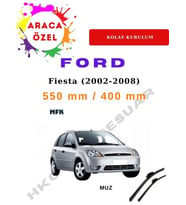 Ford Fiesta  (2002-2008) Araca Özel Sİlecek Ön İki Muz