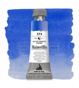 Maimeri Blu Tüp Sulu Boya 12 ml S4 No:373 Cobalt Blue Light