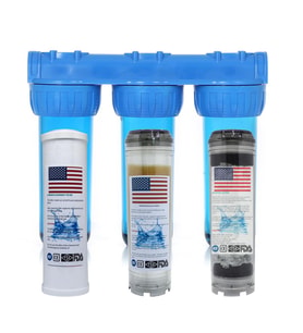 Amerikan Malı Daire Ve Bina Girişi 3 Aşamalı Su Yumuşatma Cihazı (Spun - Reçine - Silifoz)