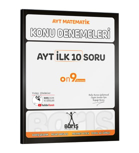 Barış Ayt Matematik Konu Denemeleri Ayt İlk 10 Soru