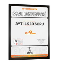 Barış Ayt Matematik Konu Denemeleri Ayt İlk 10 Soru