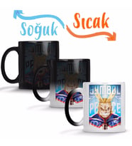 Boku No Hero Academia Symbol of Peace Sihirli Kupa Bardak Porselen