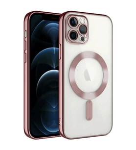 Apple iPhone 14 Pro Max Kılıf Kross Magneticsafe Kapak - Rose