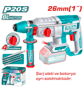 TOTAL LI-ION AKÜLÜ KIRICI DELİCİ (SOLO) TRHLI20268