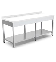 Empero EMP.PTT.60180 Alt Raflı Polietilen Çalışma Tezgahı 180x60x85 cm