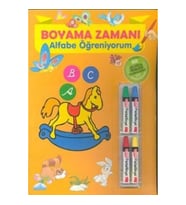 Boyama Zamanı: Alfabe Öğreniyorum
