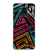 Xiaomi Redmi Note 9 Pro Uyumlu Kapak Eskitme Tasarımlı Şeffaf Silikon Kılıf