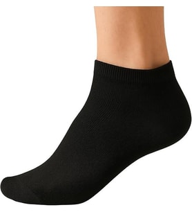 2 Li Bolero Yumuşak Dokulu Bambu Erkek Dikişsiz Patik Çorap 41 - 45 No (Siyah)