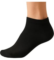 2 Li Bolero Yumuşak Dokulu Bambu Erkek Dikişsiz Patik Çorap 41 - 45 No (Siyah)