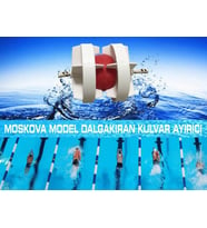 Moskova Model Olimpik Havuz Seperatörü, 25 metre 8 mm Pol. Halat Dahil Set