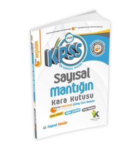 KPSS Sayısal Mantığın Kara Kutusu Konu Özetli Dijital Çözümlü Soru Bankası (Beyaz)