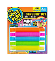 04807 -Sun-Jru-Pop Play Tubes Duyusal Stres Oyuncaği Mi̇ni̇ 5Li̇ 2A Krtl